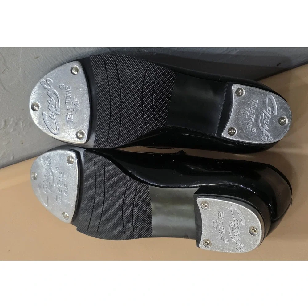 Capezio Women's N625C Tele Tone Tap Shoe Size 12.5 N Little Kids‎ Black